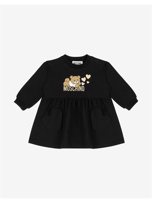 dress girl black MOSCHINO KIDS | MDV0BLLDA16/60100